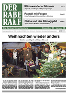 Titelbild Rabe Ralf Dezember 2009