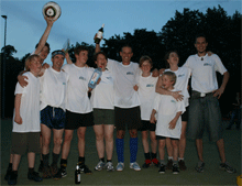 Siegermannschaft des Ökocup: GRÜNE LIGA Berlin