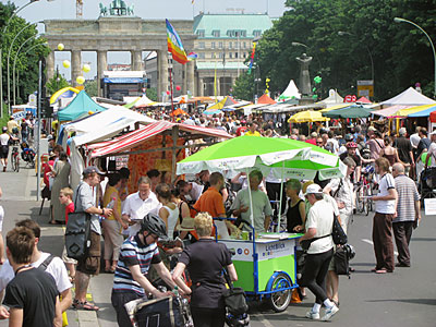 Umweltfestival am Brandenburger Tor
