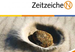 Stein und Zeitzeichen-Logo