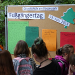 Projektunterricht mit der Grundschule am Buergerpark
